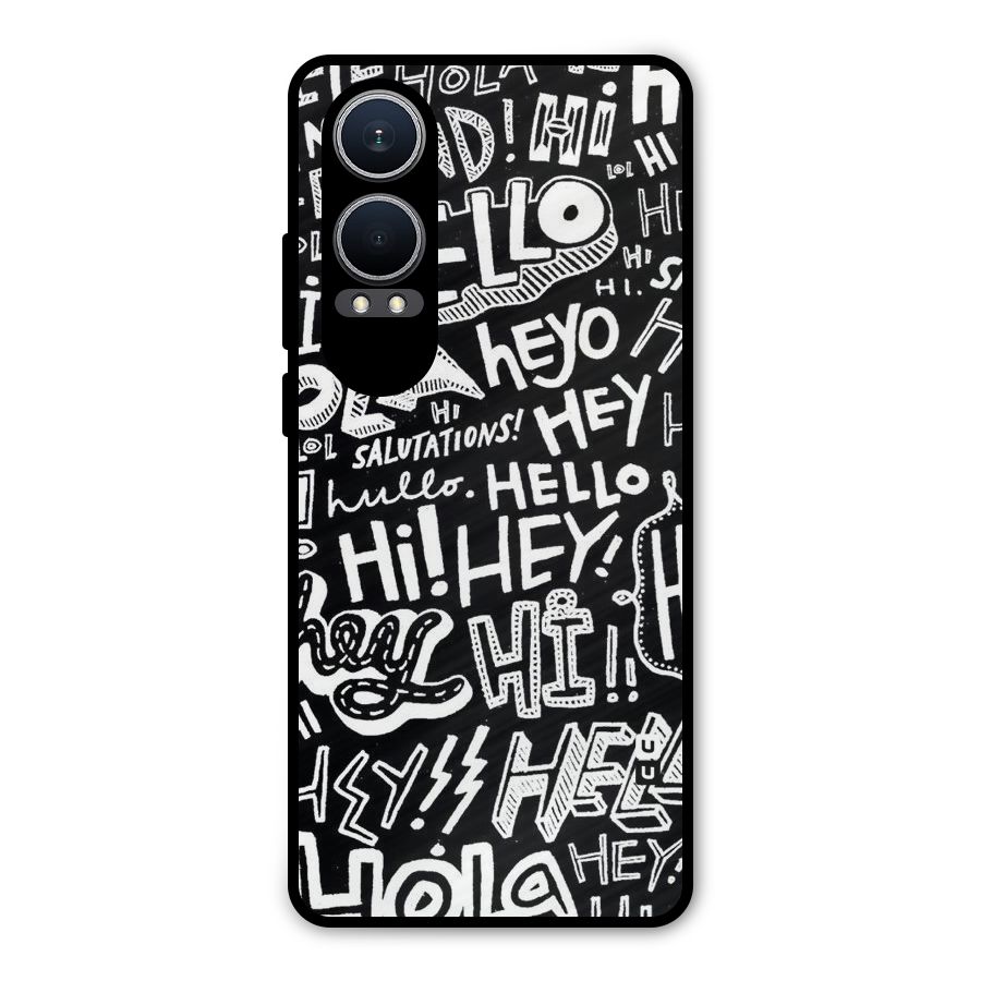 My Friend Metal Back Case for OnePlus Nord CE4 Lite