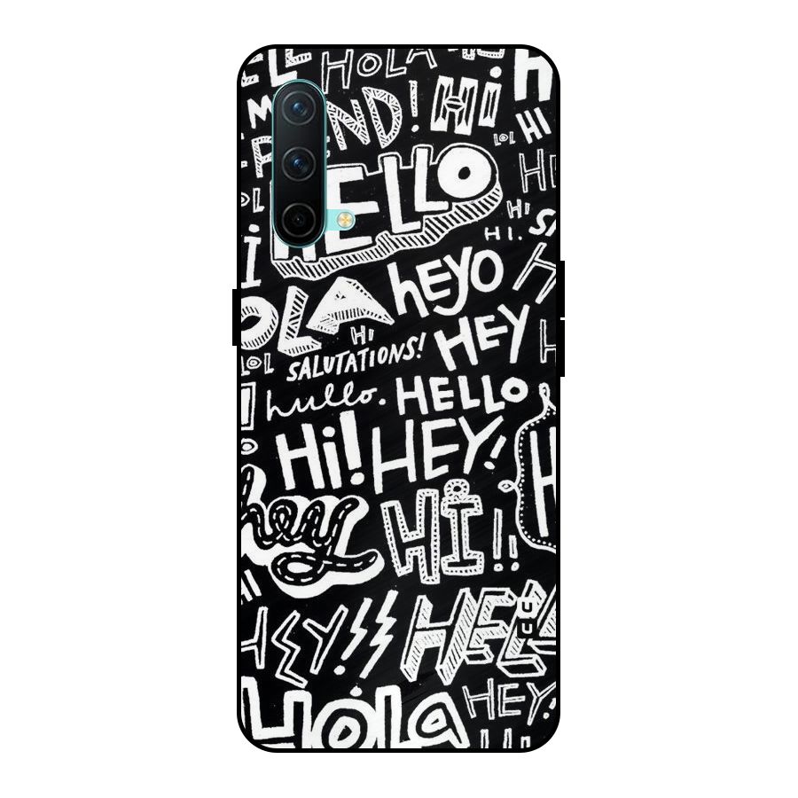 My Friend Metal Back Case for OnePlus Nord CE 5G