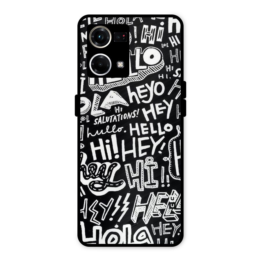My Friend Metal Back Case for Oppo F21 Pro 4G