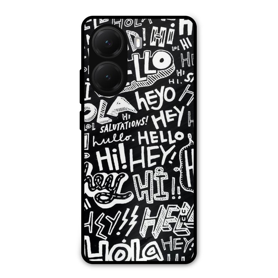 My Friend Metal Back Case for Poco X7 Pro
