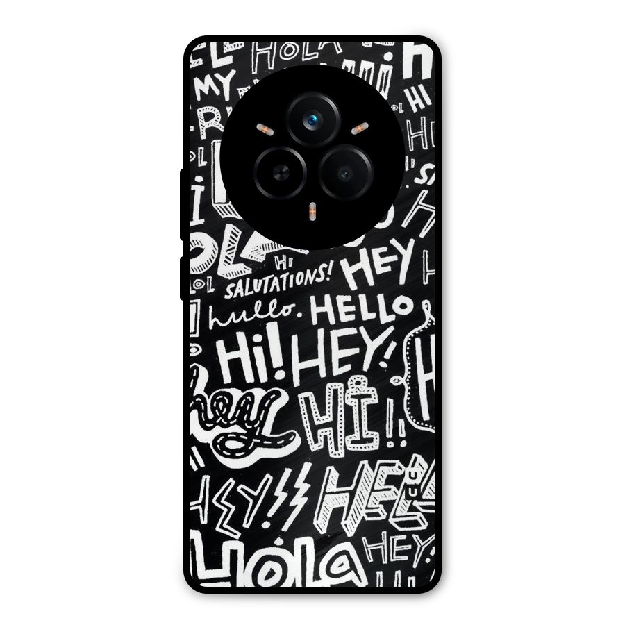 My Friend Metal Back Case for Realme 14 Pro