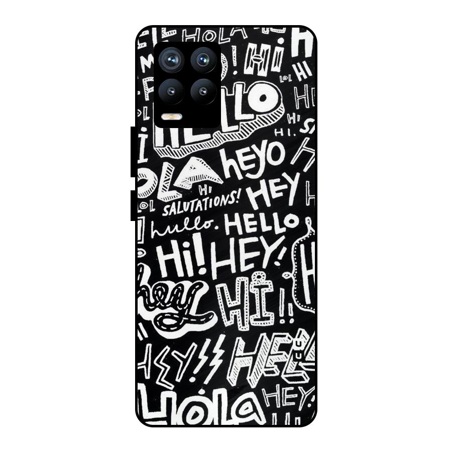 My Friend Metal Back Case for Realme 8 Pro