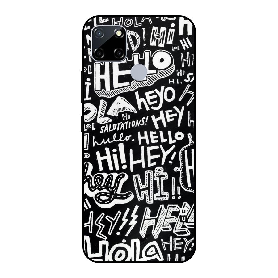 My Friend Metal Back Case for Realme Narzo 20