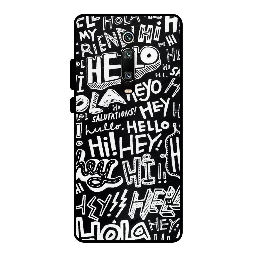 My Friend Metal Back Case for Redmi K20