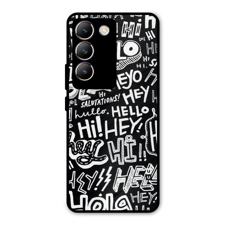 My Friend Metal Back Case for Vivo T3 5G