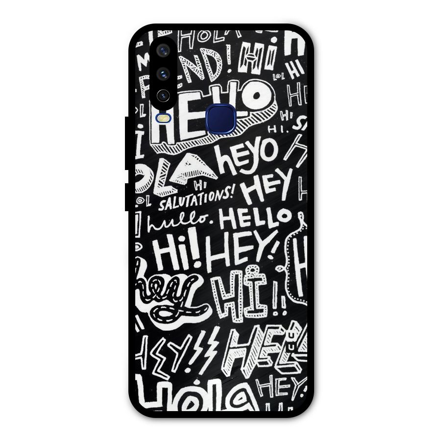 My Friend Metal Back Case for Vivo V17