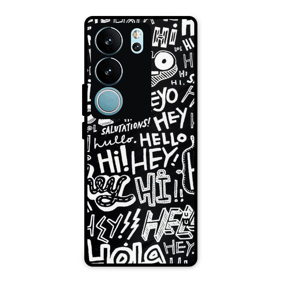 My Friend Metal Back Case for Vivo V29