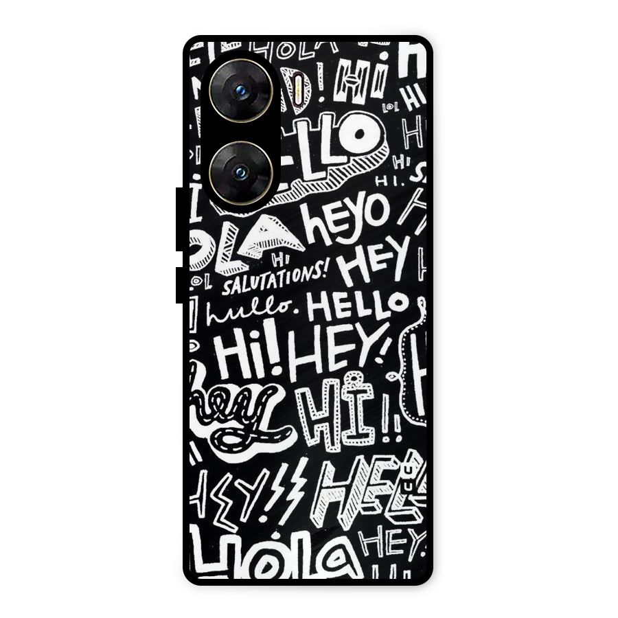 My Friend Metal Back Case for Vivo V29e