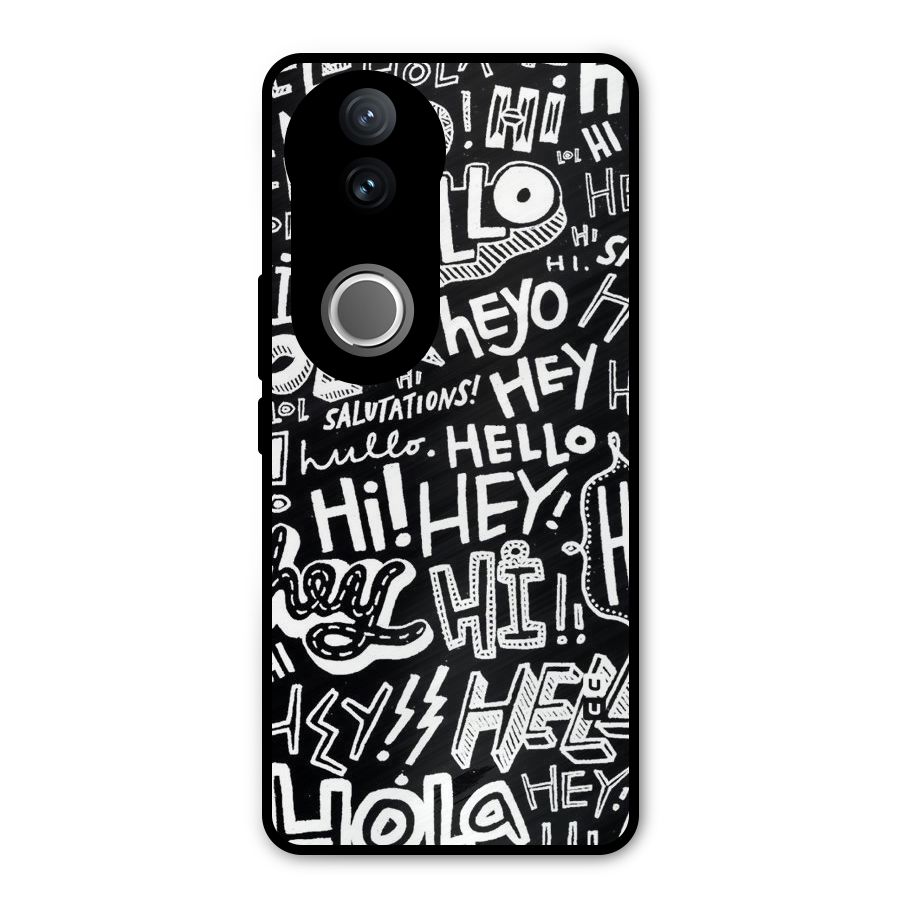 My Friend Metal Back Case for Vivo V50e