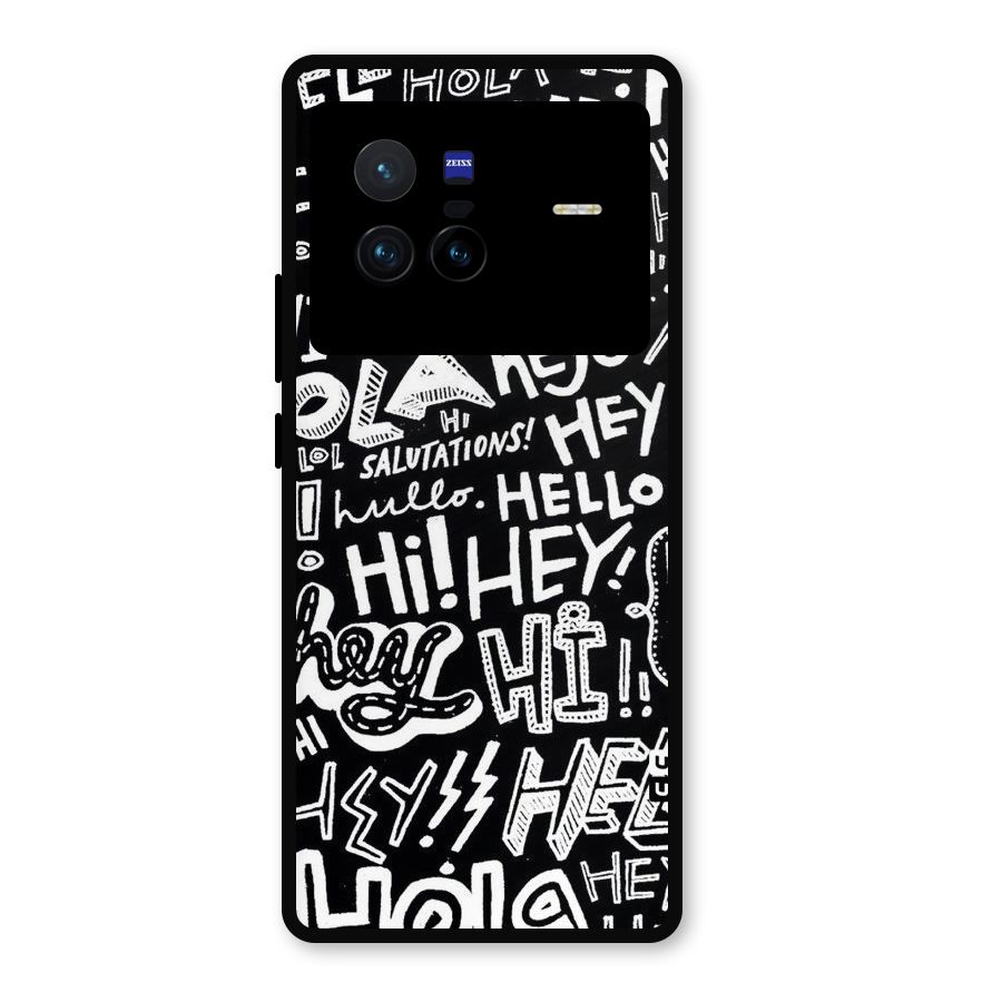 My Friend Metal Back Case for Vivo X80