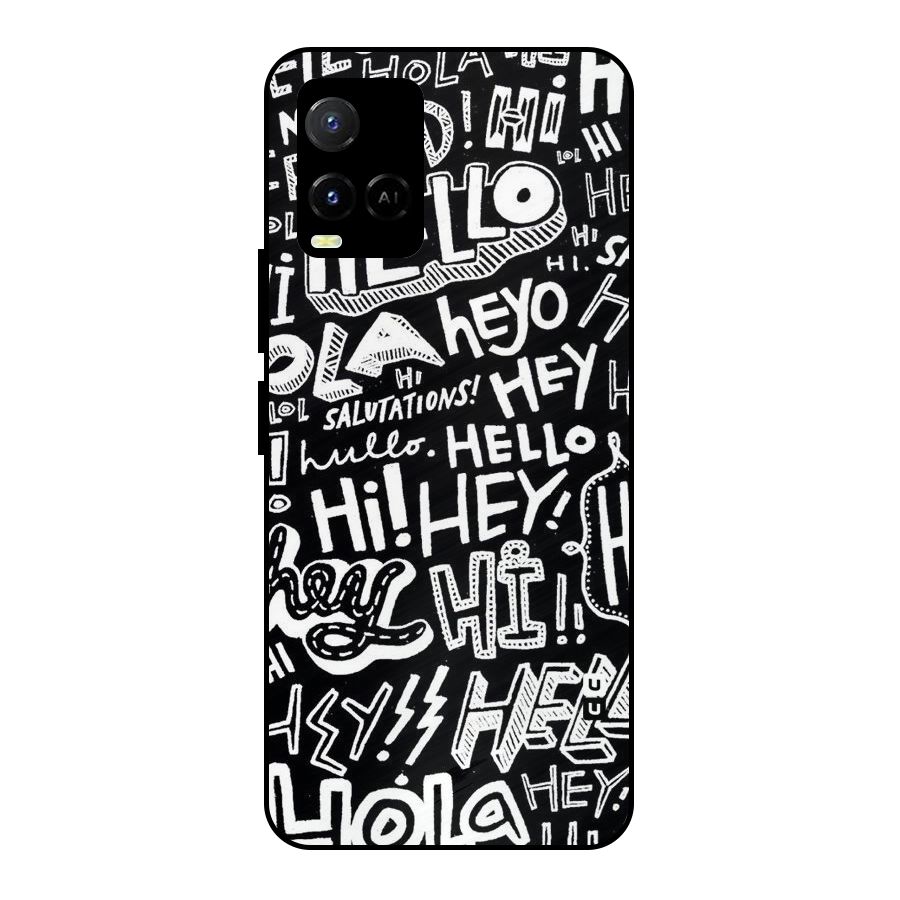 My Friend Metal Back Case for Vivo Y21T