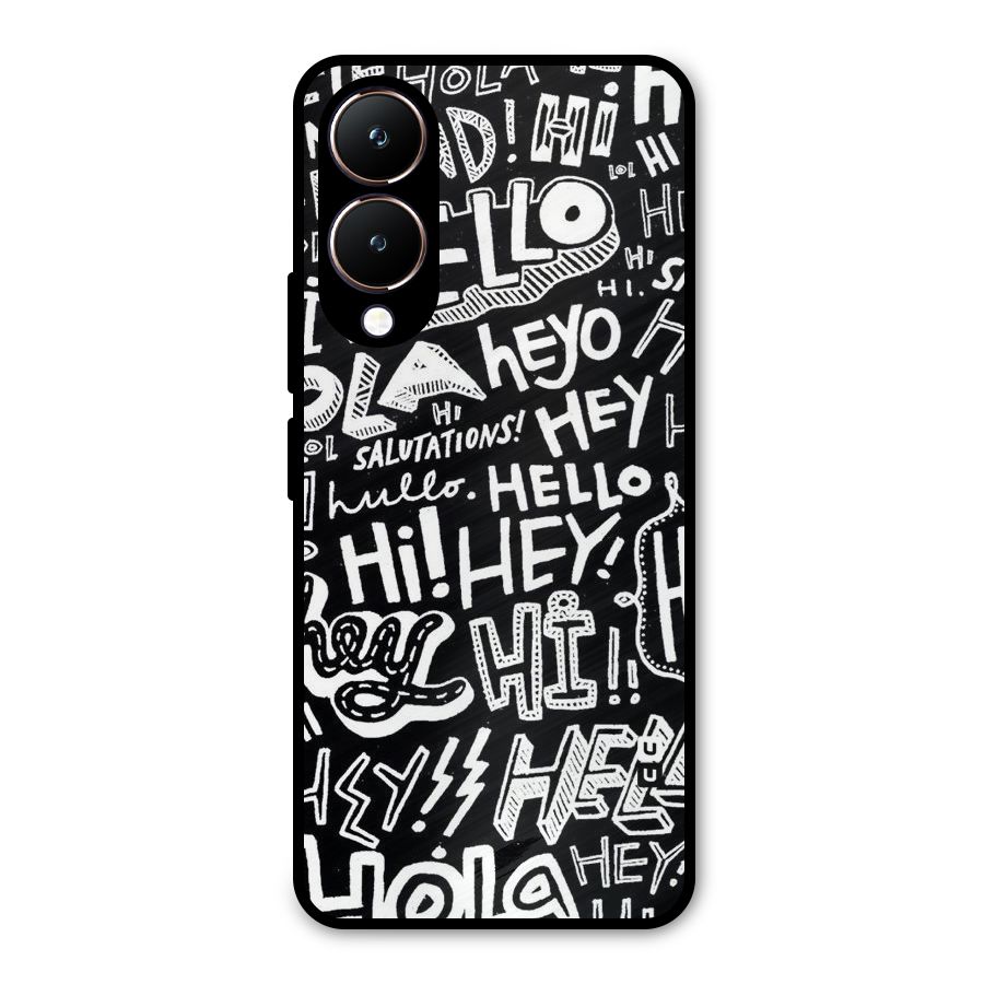My Friend Metal Back Case for Vivo Y28
