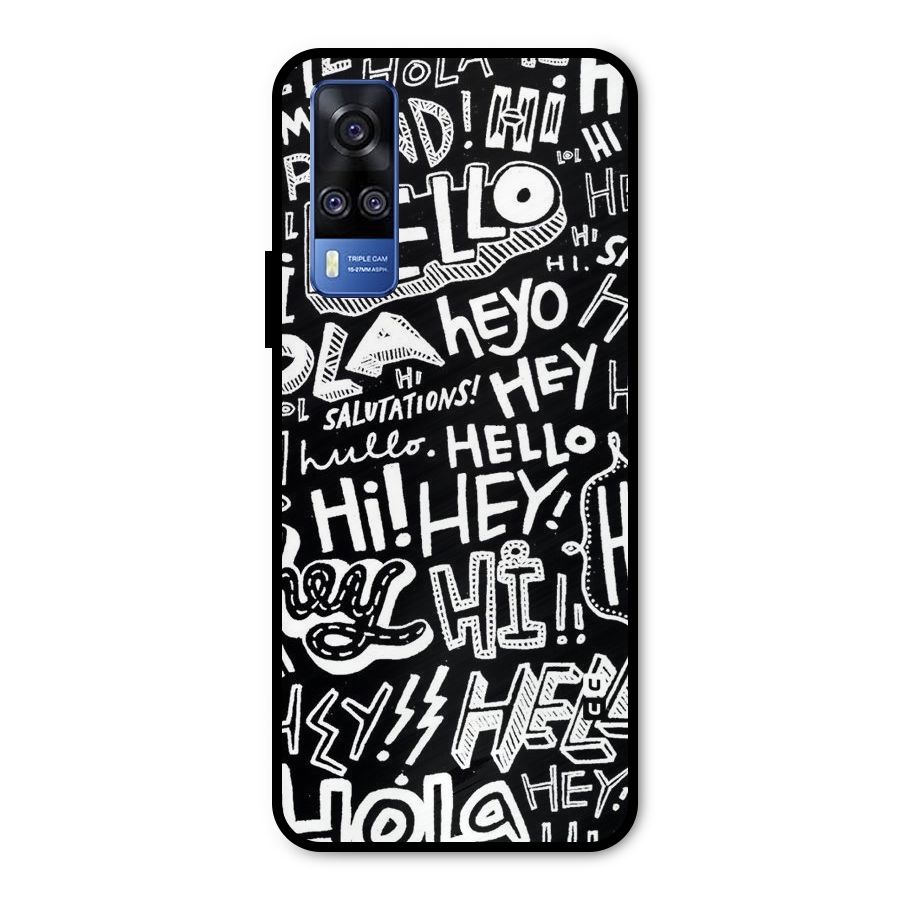 My Friend Metal Back Case for Vivo Y31