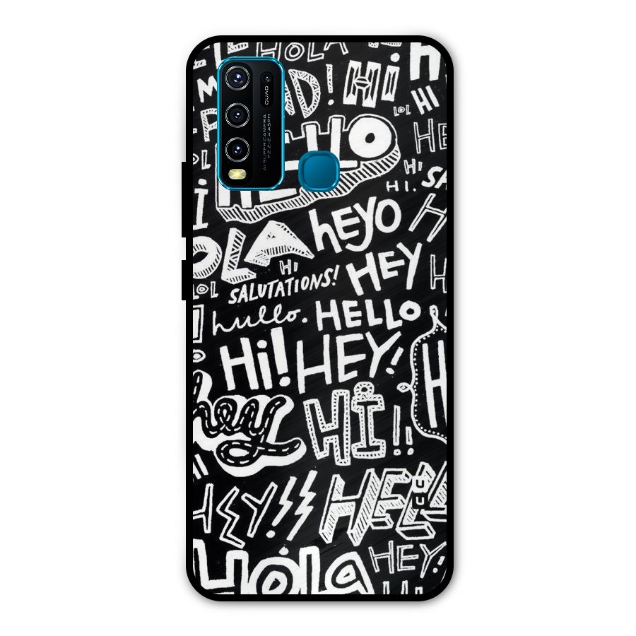 My Friend Metal Back Case for Vivo Y50