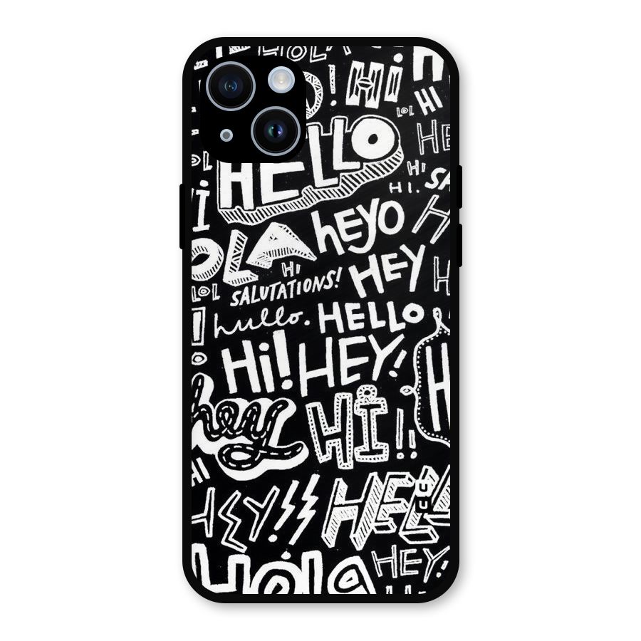 My Friend Metal Back Case for iPhone 14