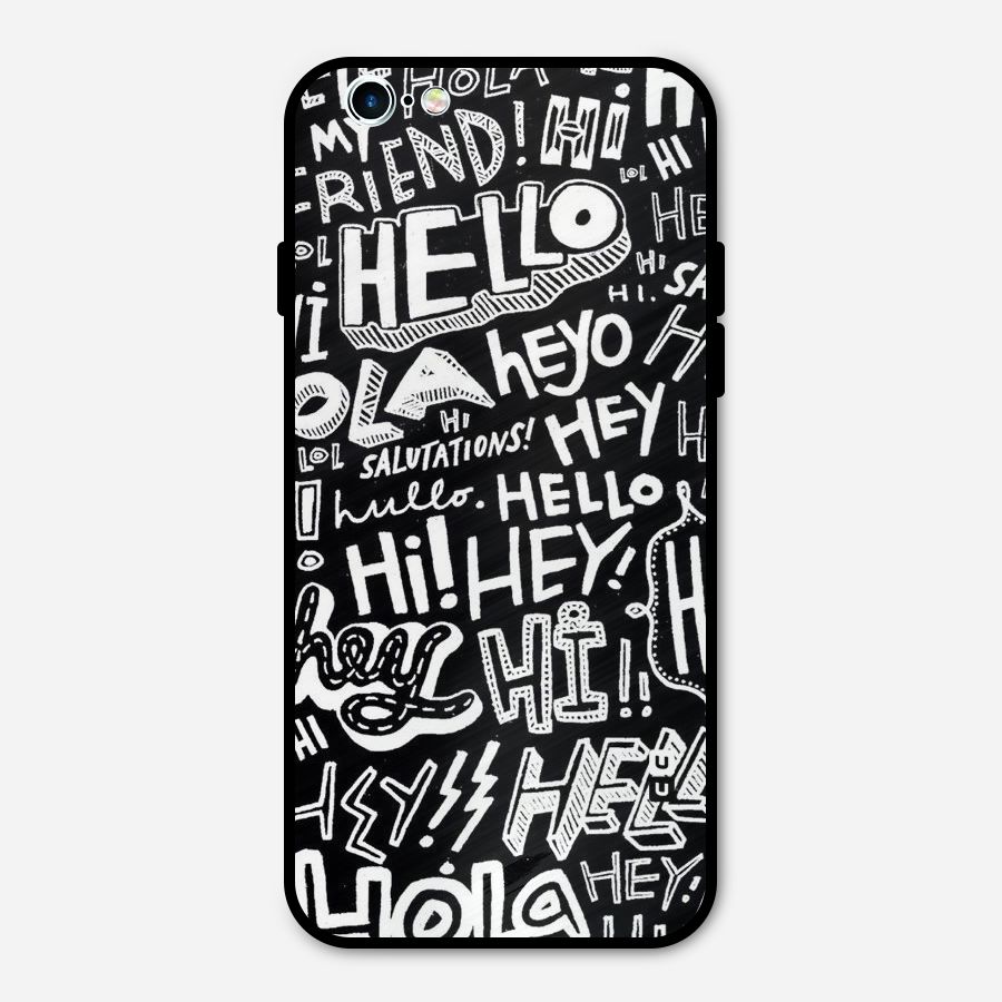 My Friend Metal Back Case for iPhone 6 6s