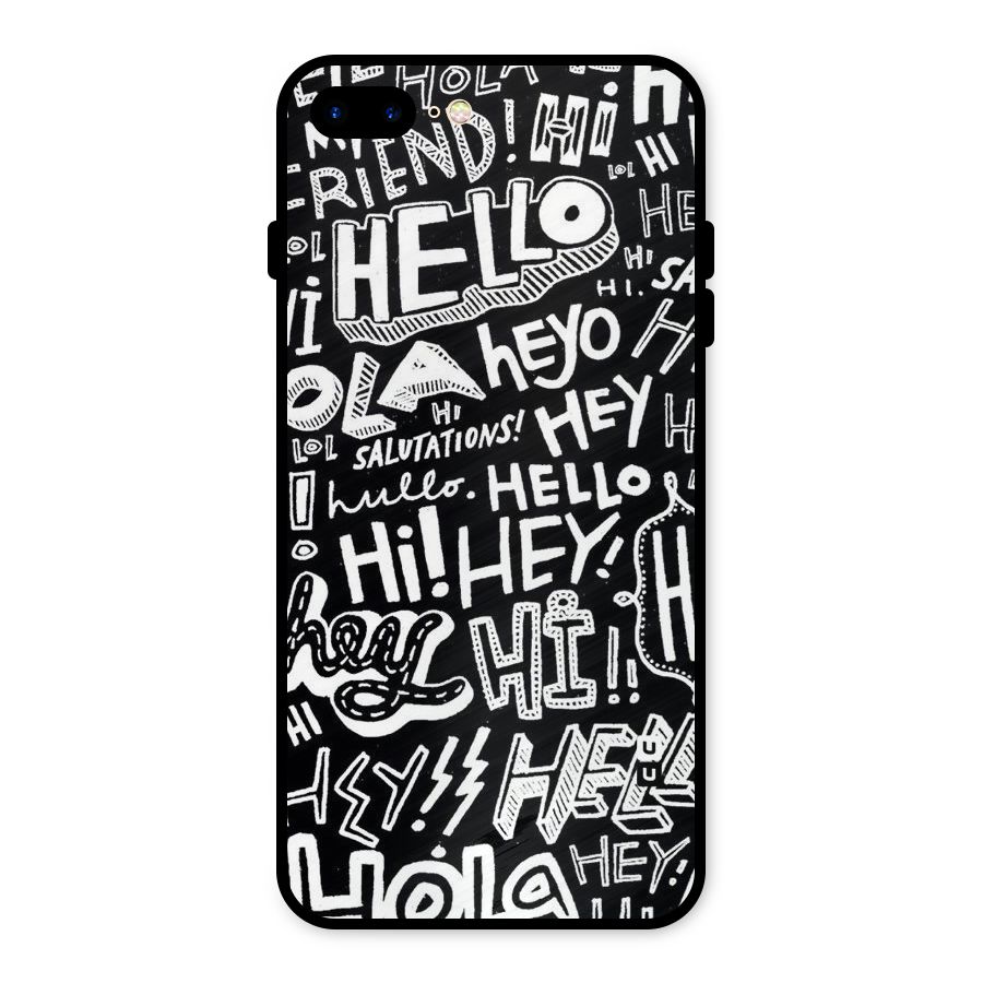 My Friend Metal Back Case for iPhone 7 Plus