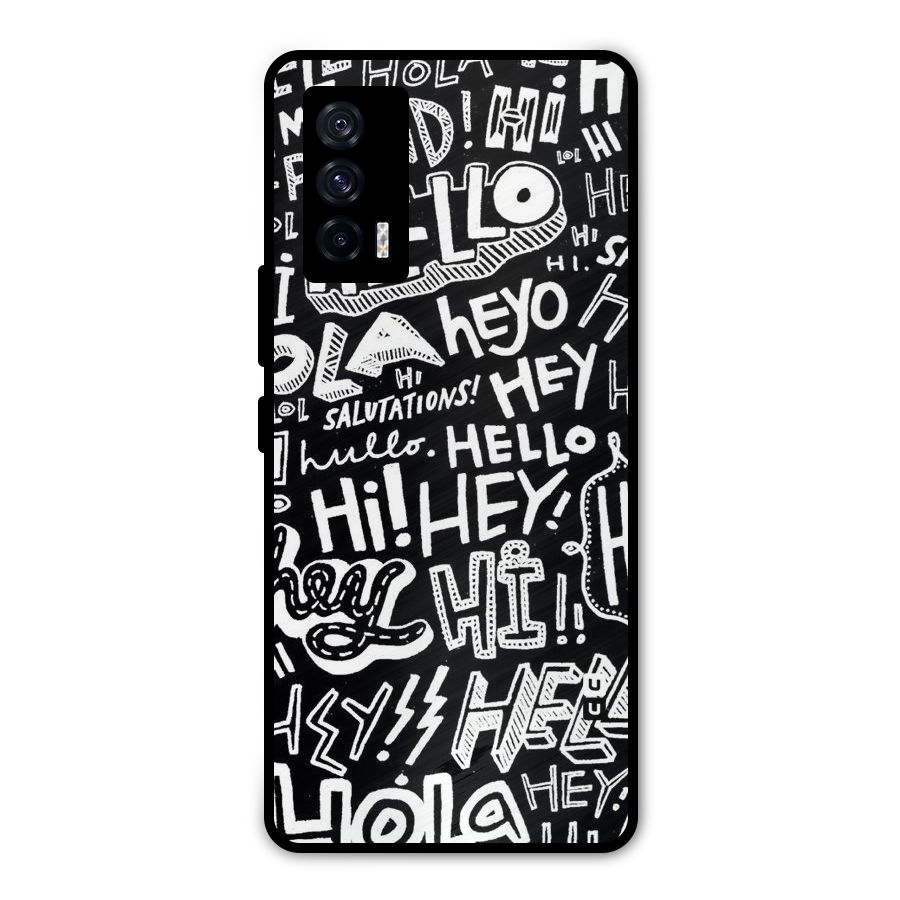 My Friend Metal Back Case for iQOO 7 5G