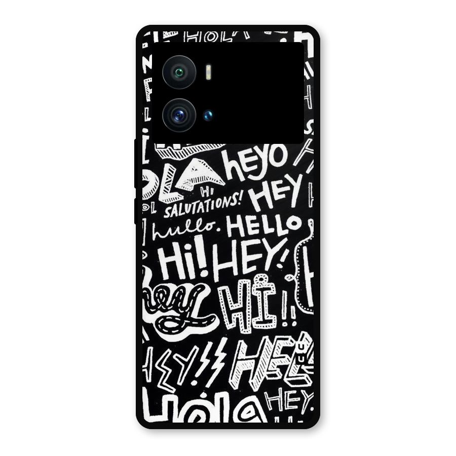 My Friend Metal Back Case for iQOO 9 Pro