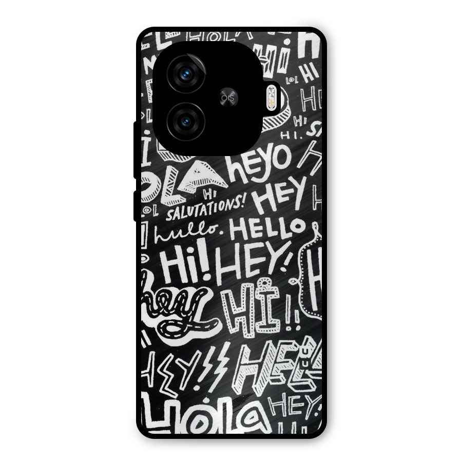 My Friend Metal Back Case for iQOO Neo 10R