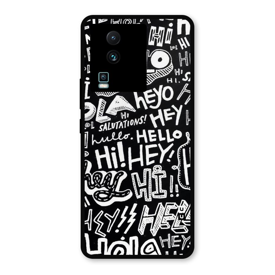My Friend Metal Back Case for iQOO Neo 7 Pro