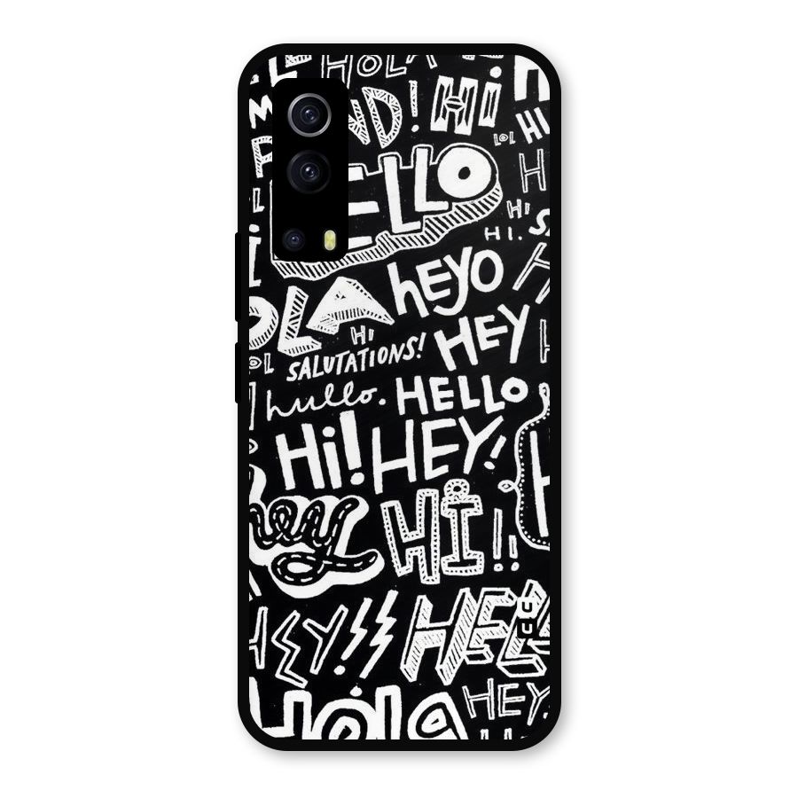 My Friend Metal Back Case for iQOO Z3