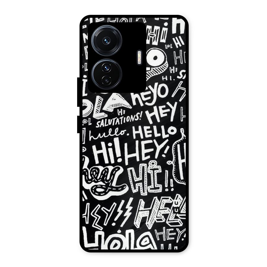 My Friend Metal Back Case for iQOO Z6