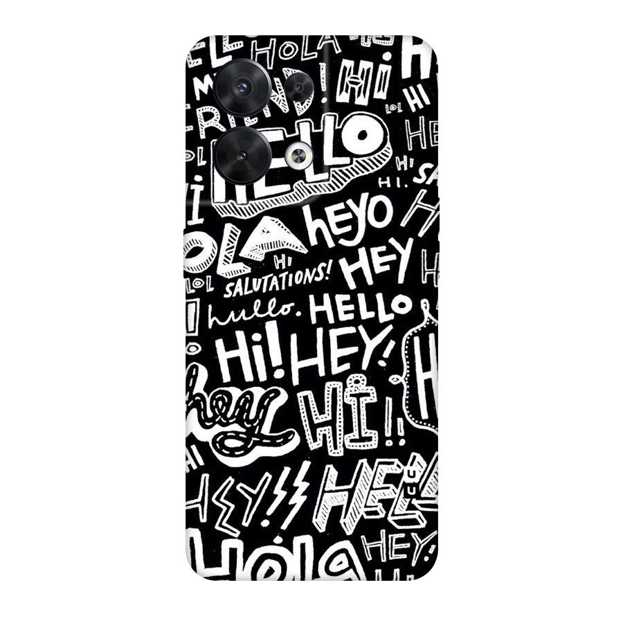 My Friend Original Polycarbonate Back Case for Oppo Reno8 5G