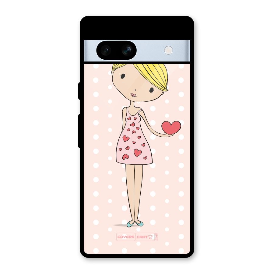 My Innocent Heart Glass Back Case for Google Pixel 7a
