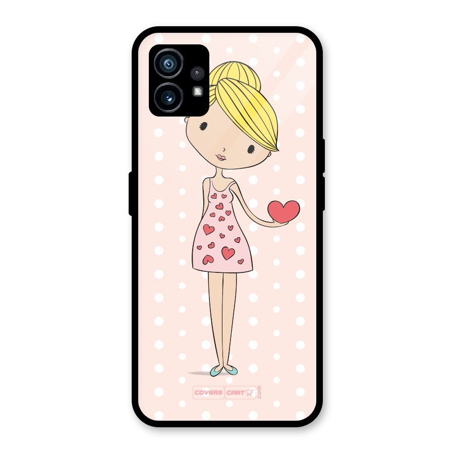 My Innocent Heart Glass Back Case for Nothing Phone 1