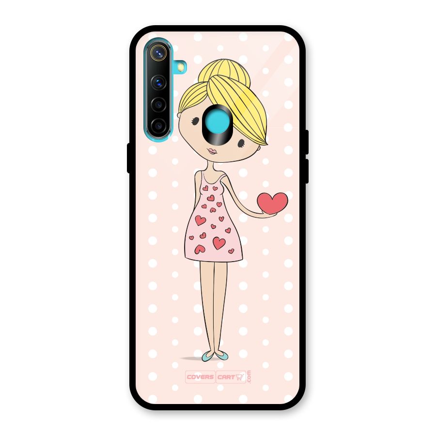 My Innocent Heart Glass Back Case for Realme Narzo 10