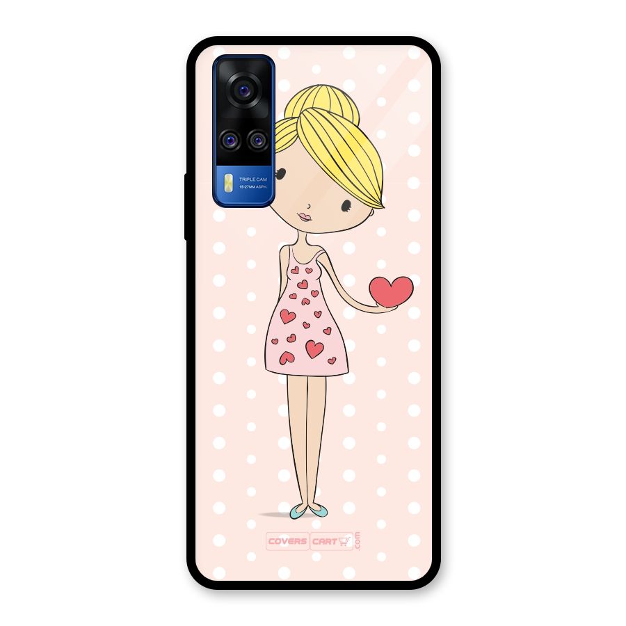 My Innocent Heart Glass Back Case for Vivo Y31