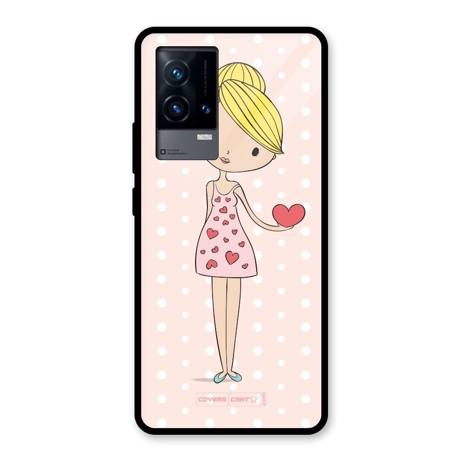 My Innocent Heart Glass Back Case for iQOO 9 5G