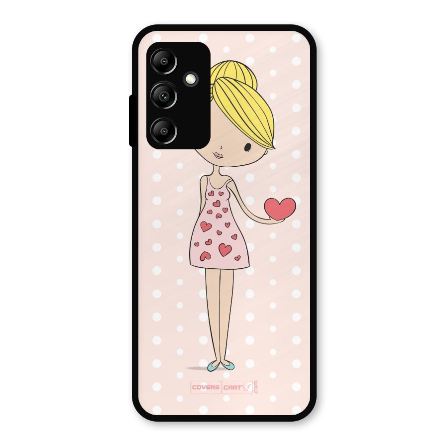 My Innocent Heart Metal Back Case for Galaxy A14 5G
