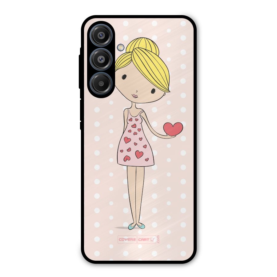My Innocent Heart Metal Back Case for Galaxy A16 5G