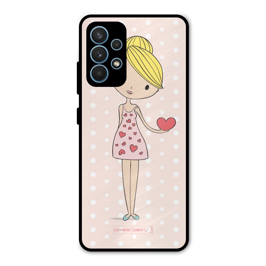 My Innocent Heart Metal Back Case for Galaxy A32