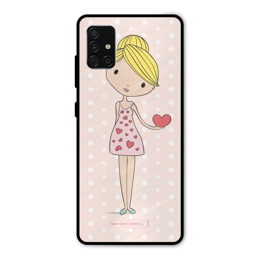 My Innocent Heart Metal Back Case for Galaxy A51