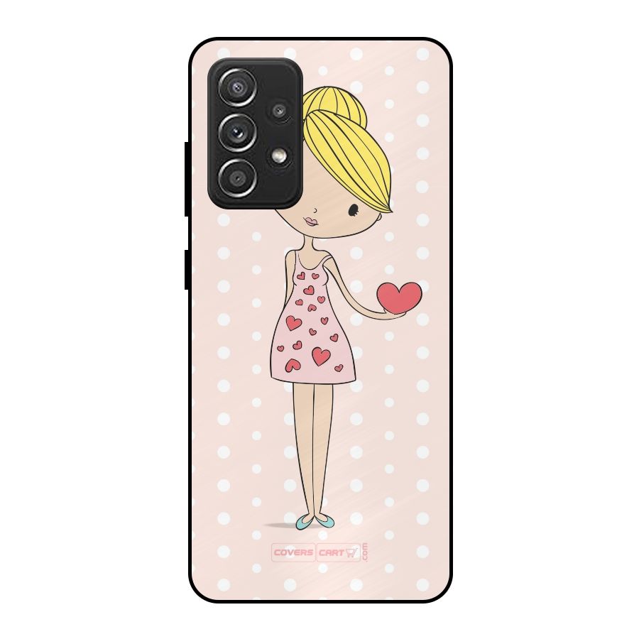 My Innocent Heart Metal Back Case for Galaxy A52s 5G