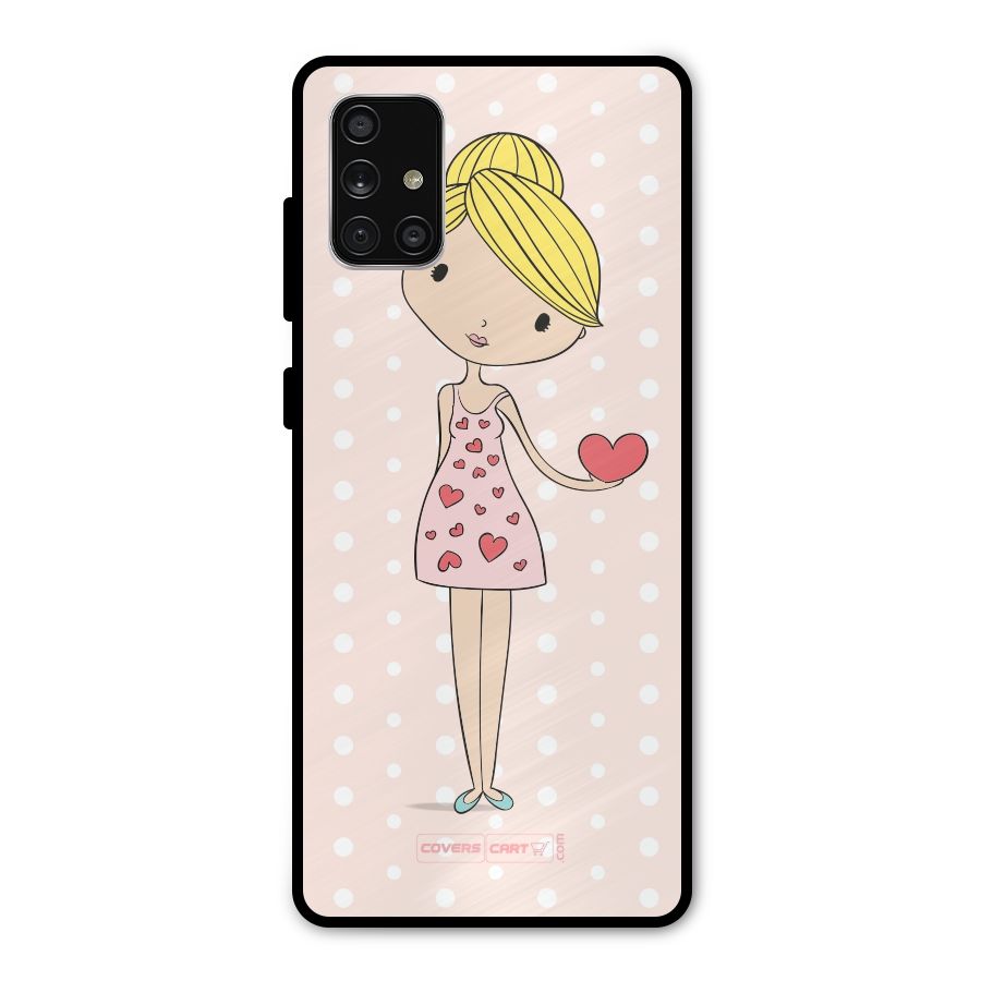My Innocent Heart Metal Back Case for Galaxy A71
