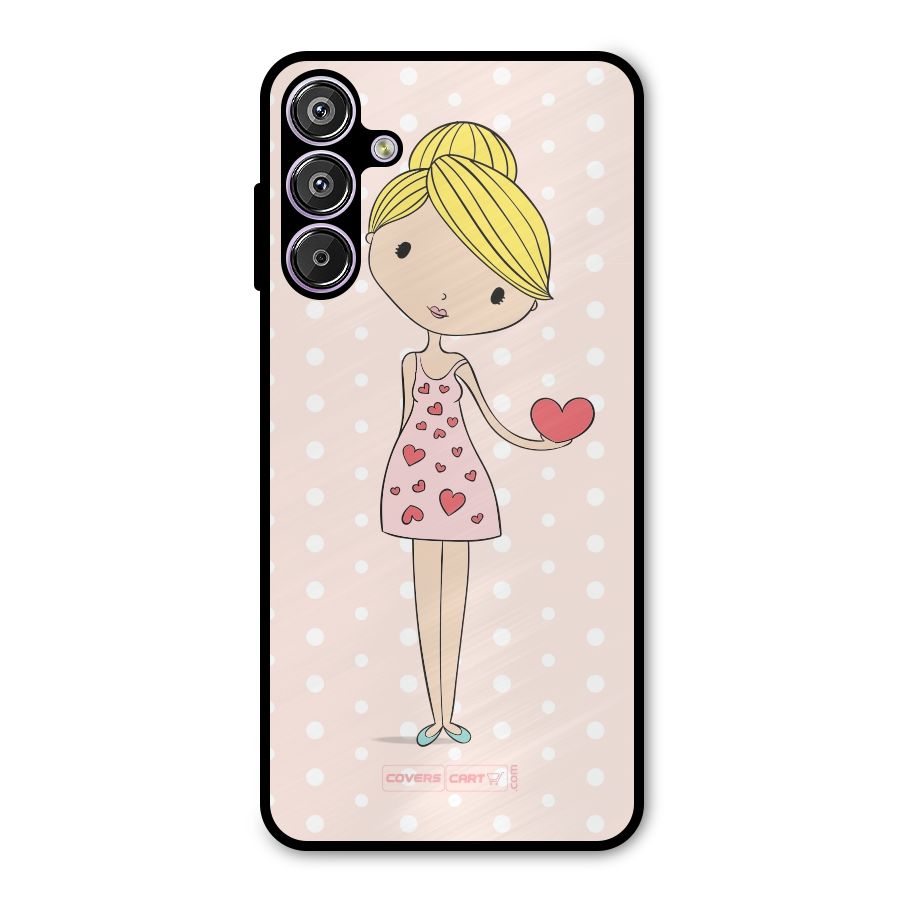 My Innocent Heart Metal Back Case for Galaxy F15