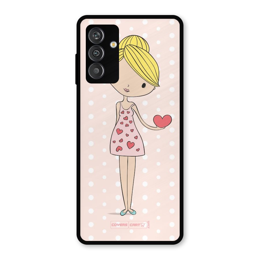 My Innocent Heart Metal Back Case for Galaxy M14 5G