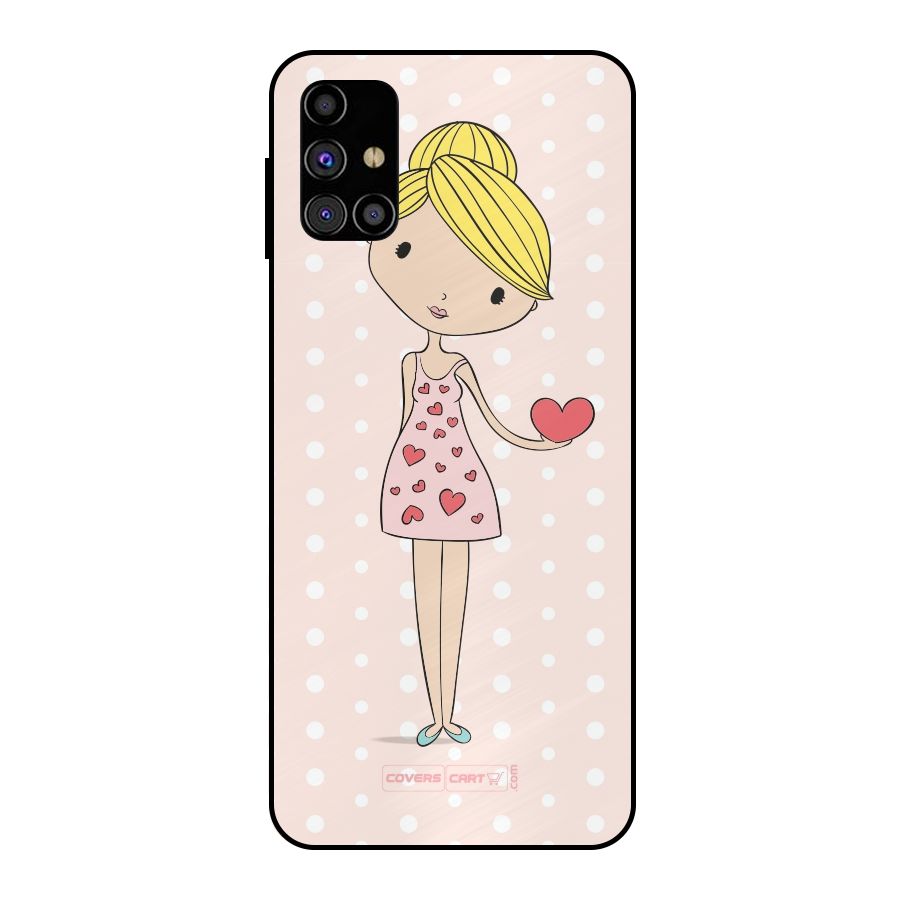 My Innocent Heart Metal Back Case for Galaxy M31s