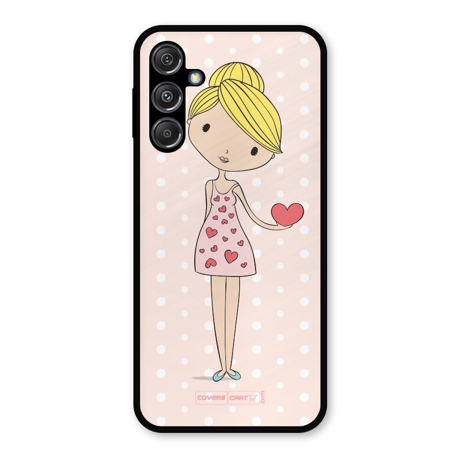 My Innocent Heart Metal Back Case for Galaxy M34 5G