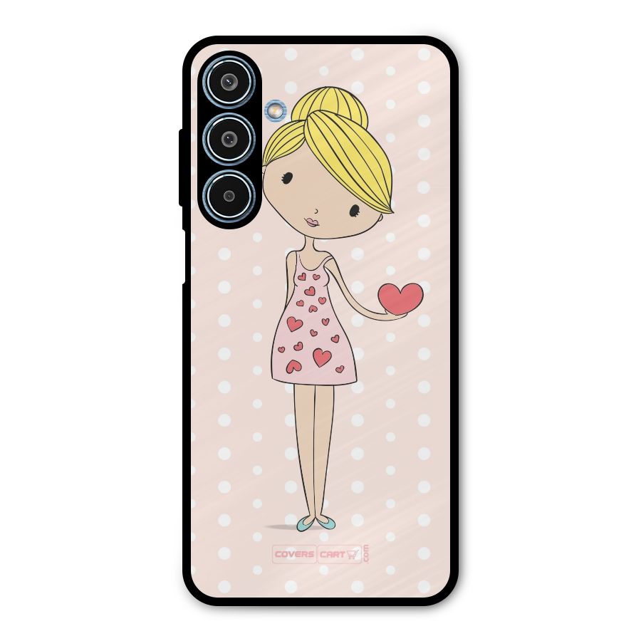 My Innocent Heart Metal Back Case for Galaxy M35