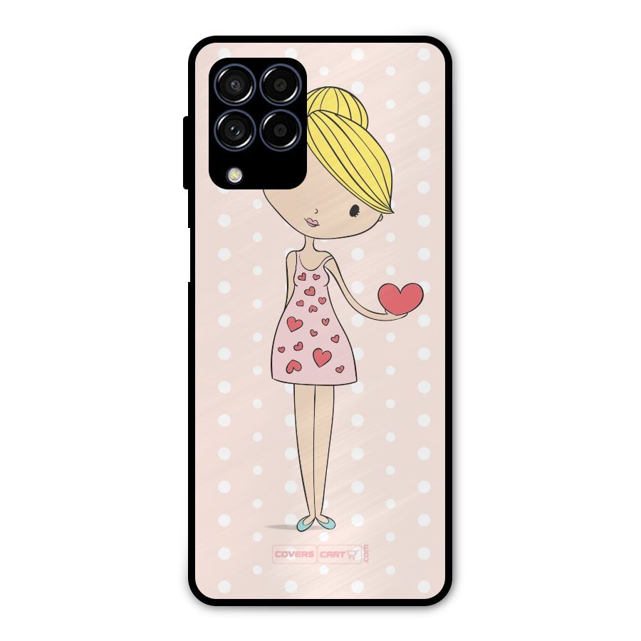 My Innocent Heart Metal Back Case for Galaxy M53 5G