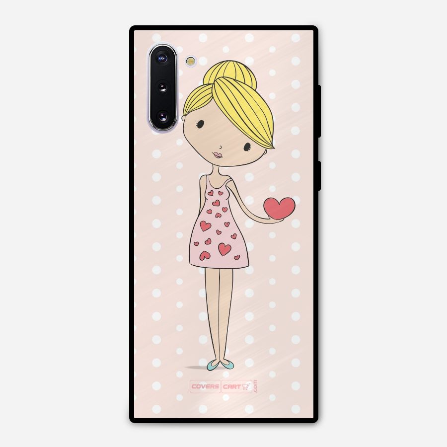 My Innocent Heart Metal Back Case for Galaxy Note 10