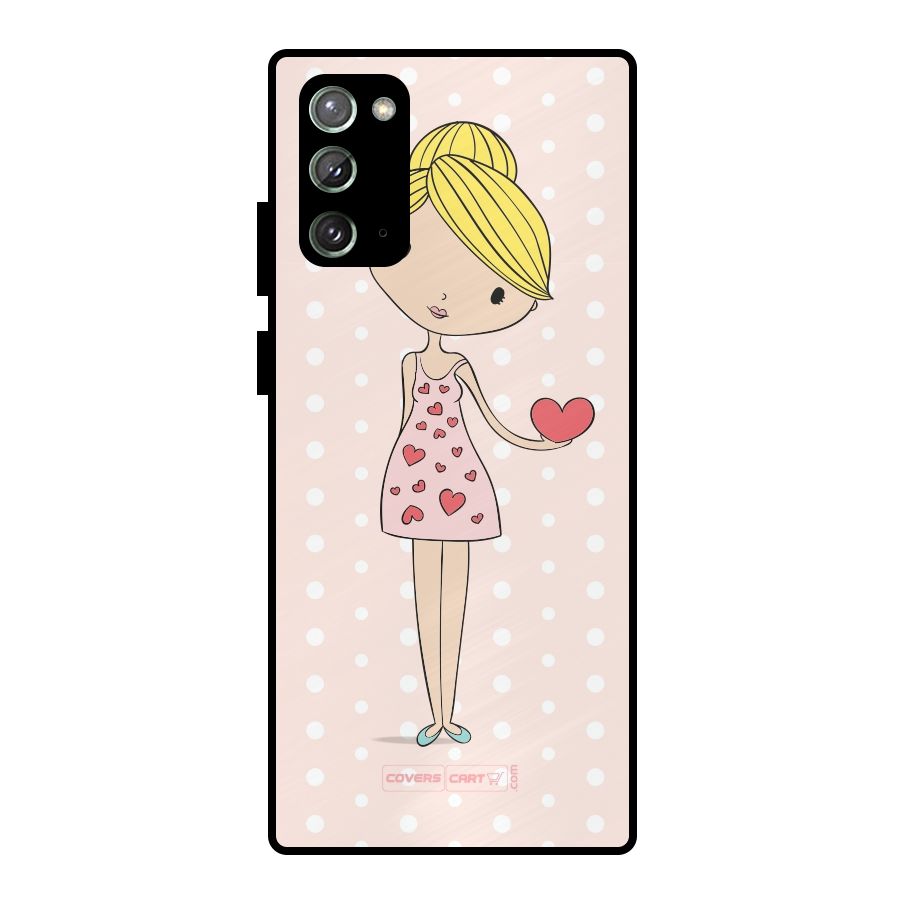 My Innocent Heart Metal Back Case for Galaxy Note 20