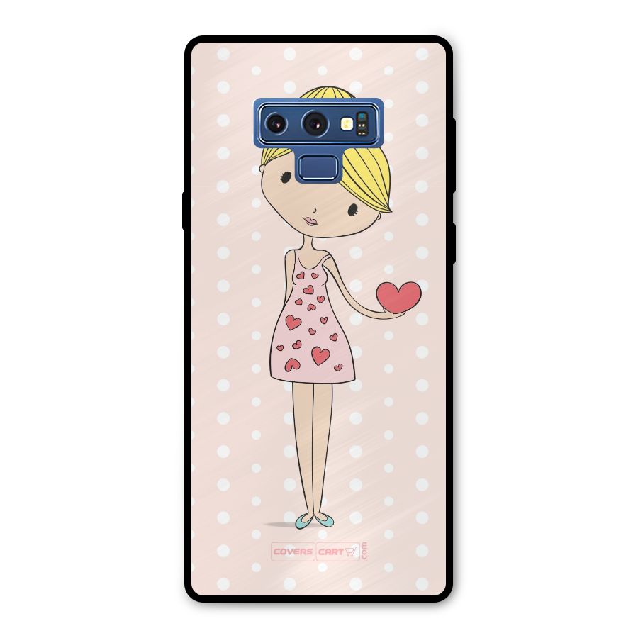 My Innocent Heart Metal Back Case for Galaxy Note 9