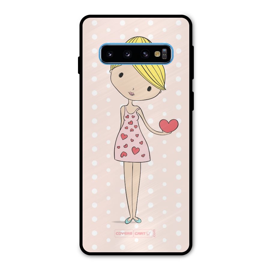 My Innocent Heart Metal Back Case for Galaxy S10