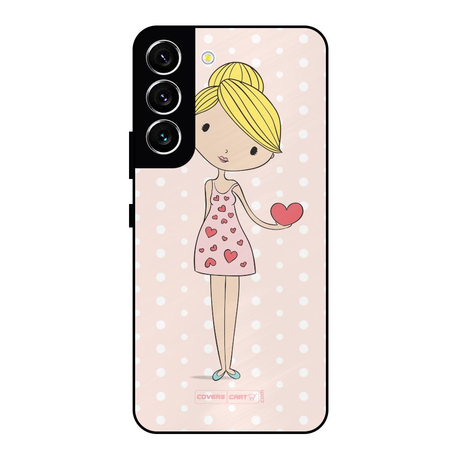 My Innocent Heart Metal Back Case for Galaxy S22 5G